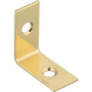 1 Inch Brass Corner Brace - 4 Pack - Image 2