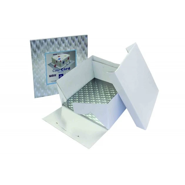 PME Square Cake Card & Box (254mm/ 10”)