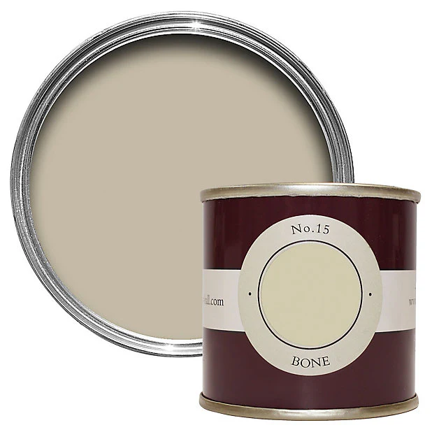 Farrow & Ball 100ml Sample Pot Bone No.15