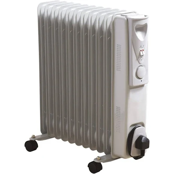 11 Fin Oil Filled Radiator Heater 2500w