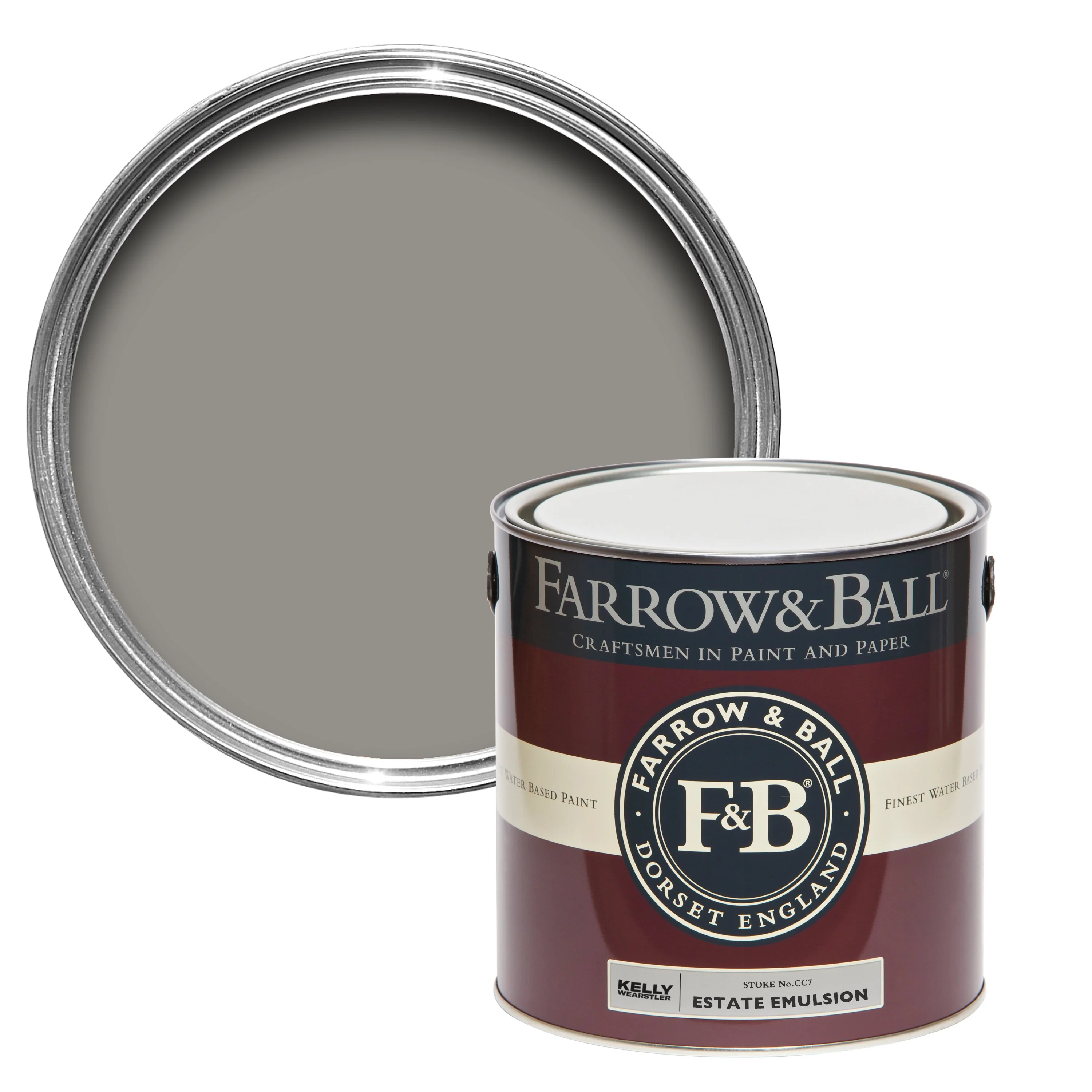 Farrow & Ball 2.5L Estate Emulsion Stoke No.CC7