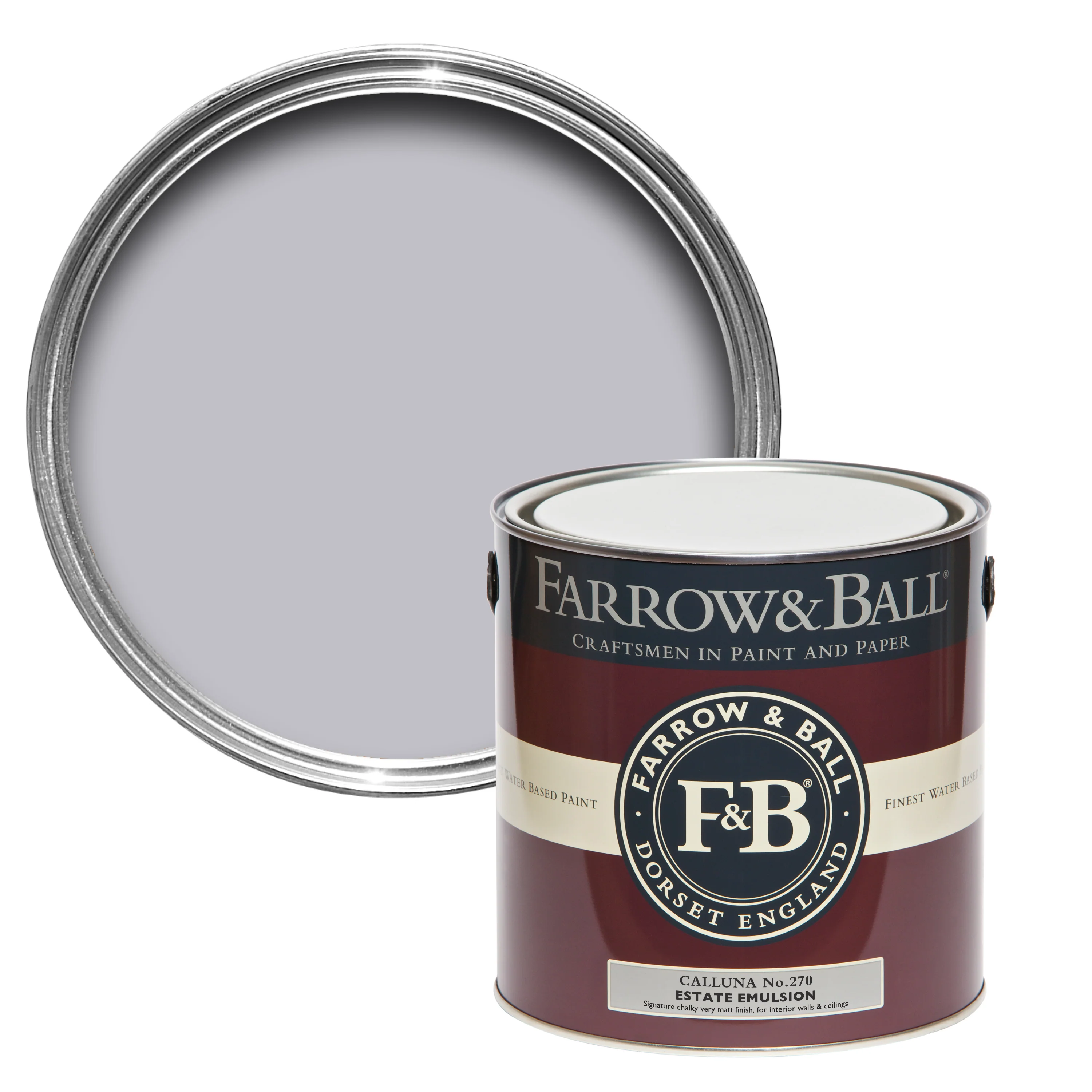 Farrow & Ball 2.5L Modern Emulsion Calluna No.270