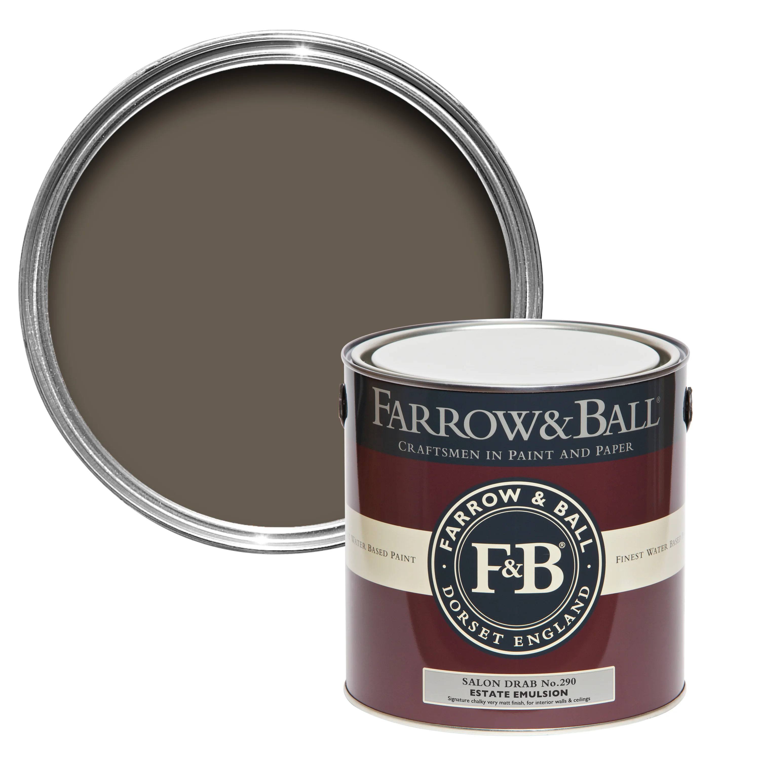 Farrow & Ball 2.5L Modern Emulsion Salon Drab No.290