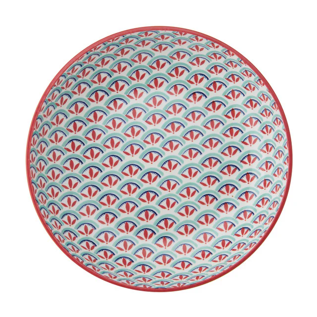 Mikasa Geometric Line Pasta Bowl - Image 3