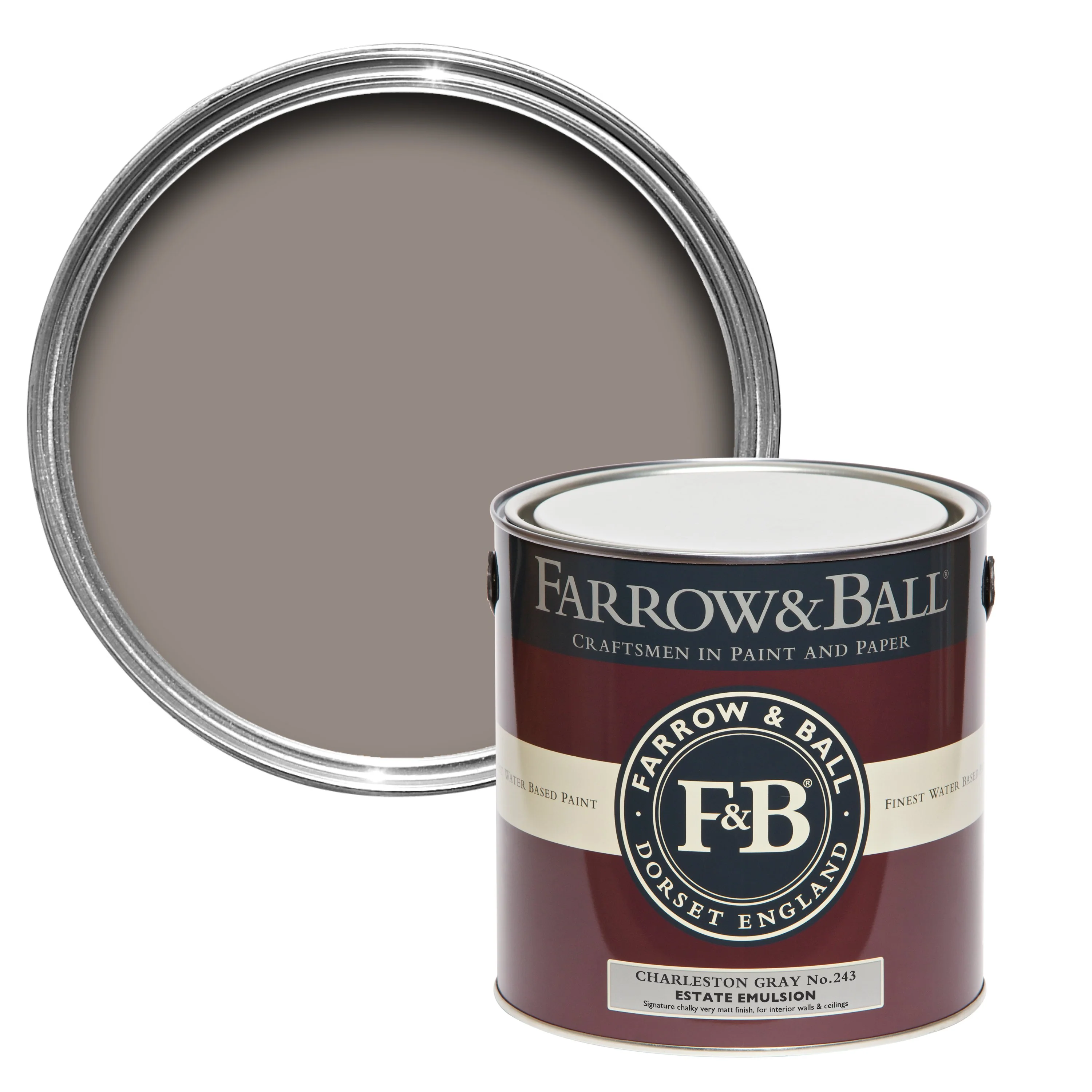 Farrow & Ball 5L Exterior Masonry Charleston Gray No.243