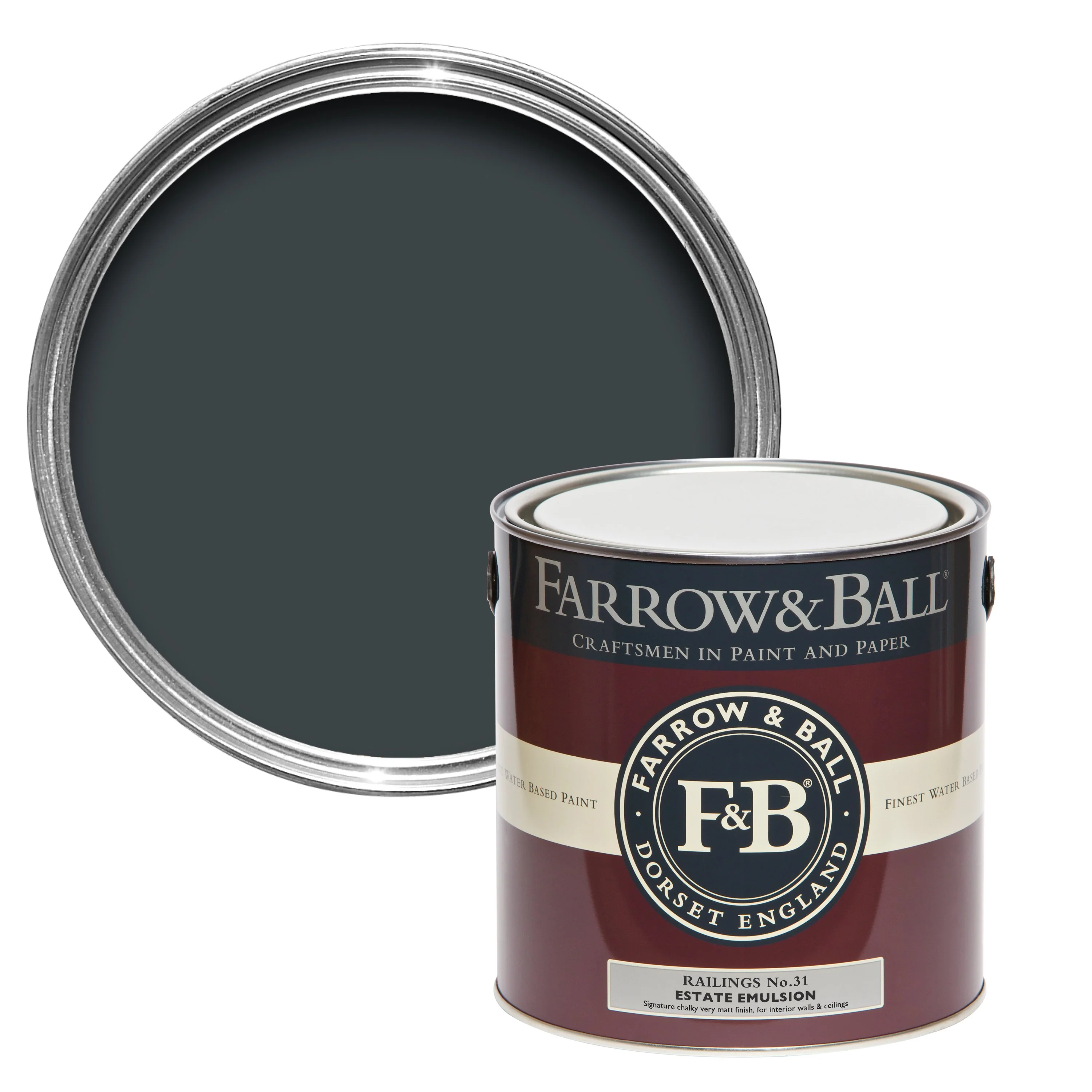 Farrow & Ball 5L Exterior Masonry Railings No.31