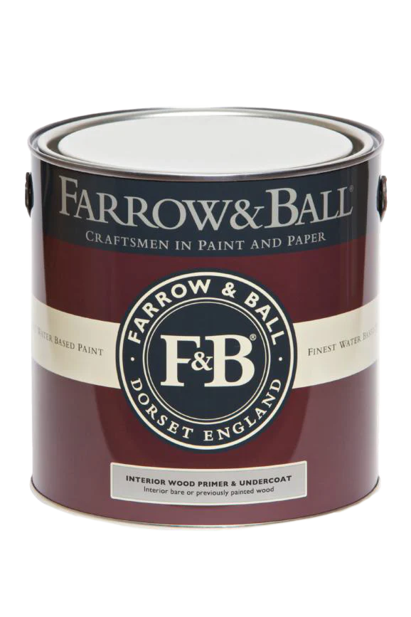 Farrow & Ball 5L Interior Wood Primer & U/C White & Light Tones