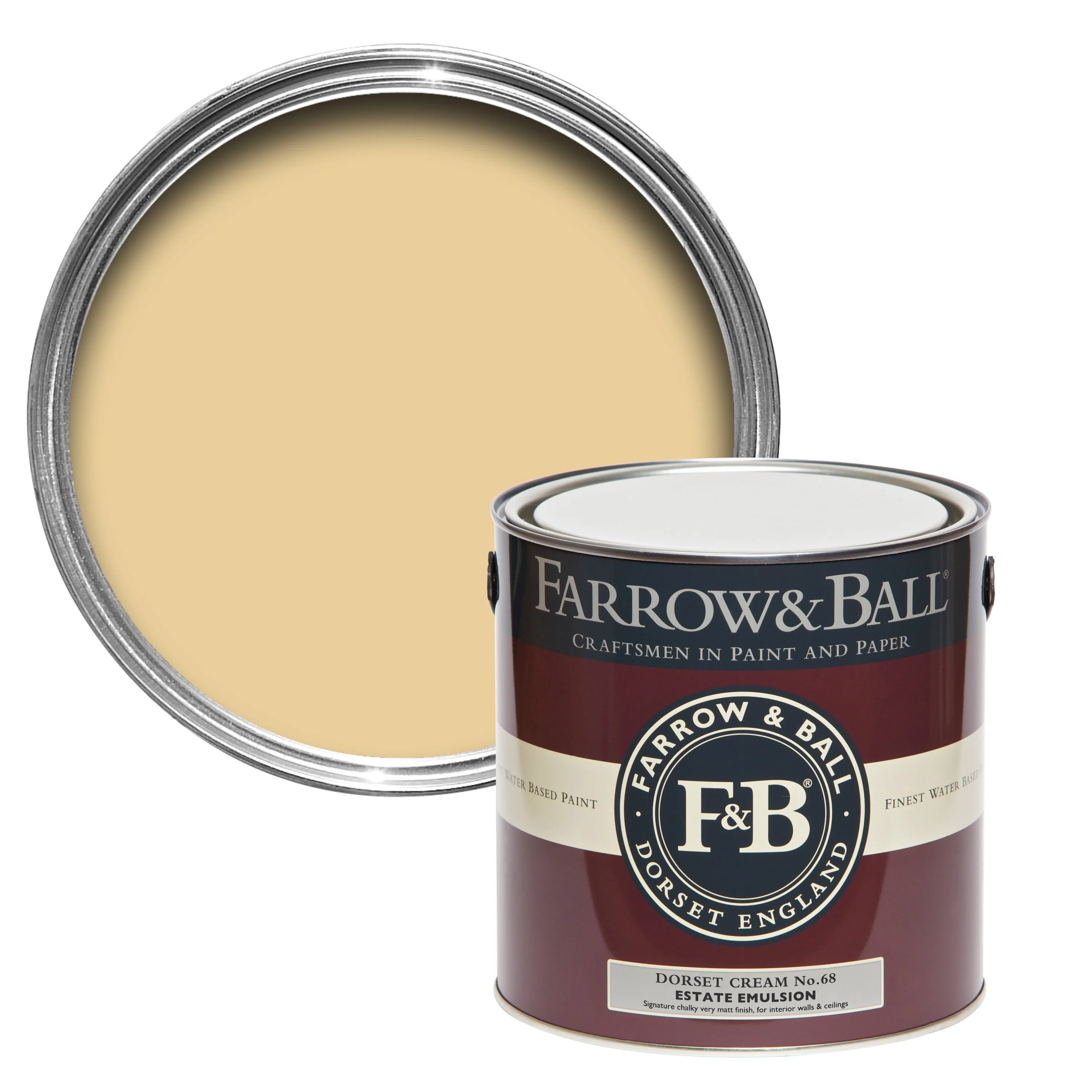 Farrow & Ball 5L Modern Emulsion Dorset Cream No.68