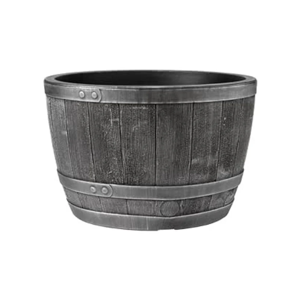 61cm Blenheim Half Barrel Pewter - Image 2