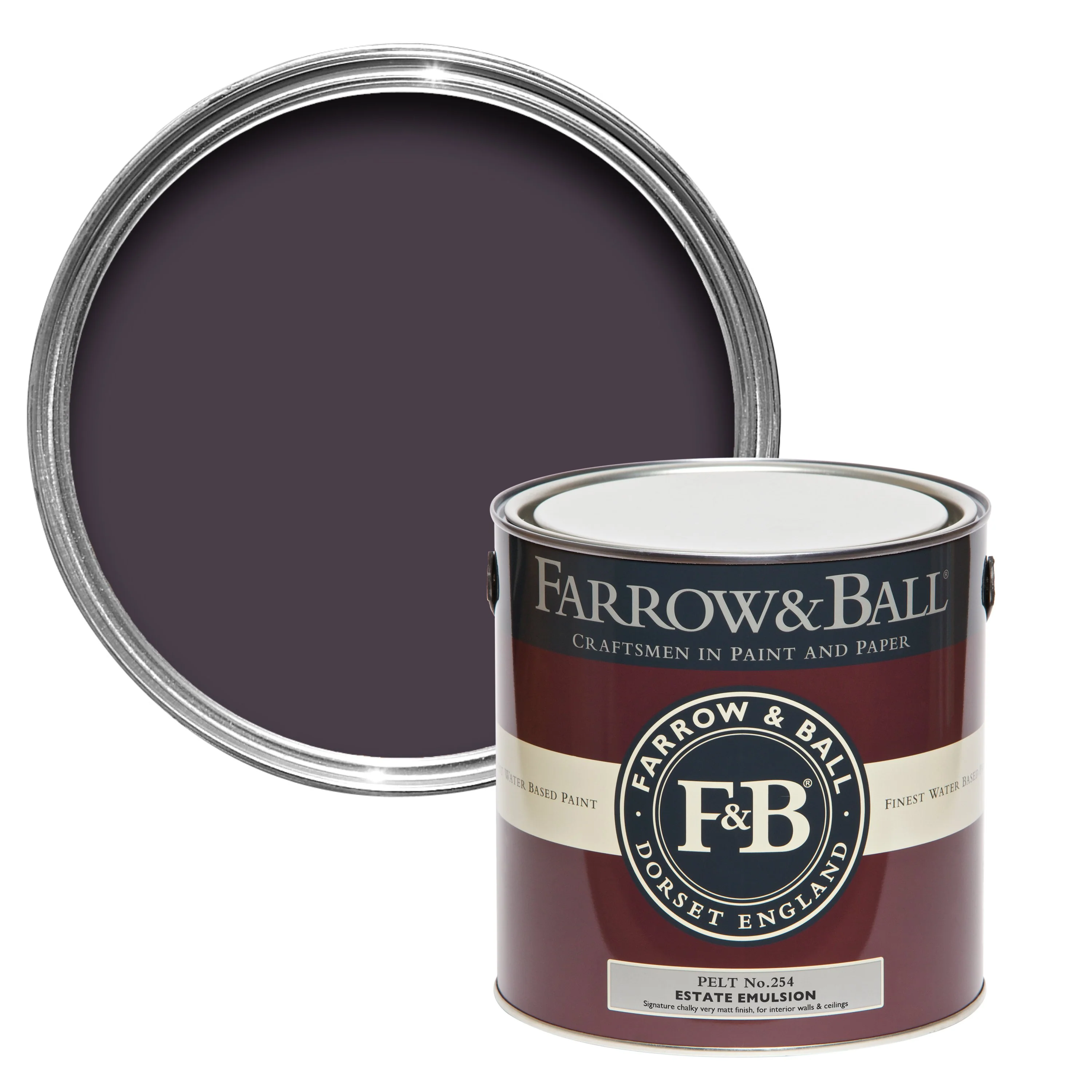 Farrow & Ball 750ml Estate Eggshell Pelt No.254