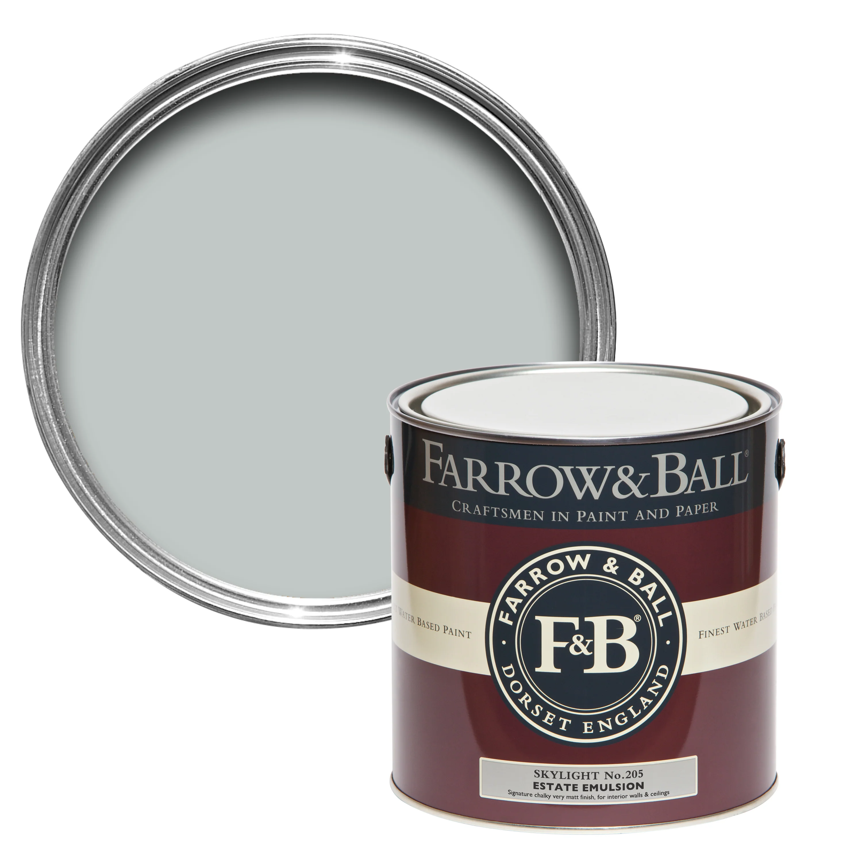 Farrow & Ball 750ml Estate Eggshell Skylight No.205
