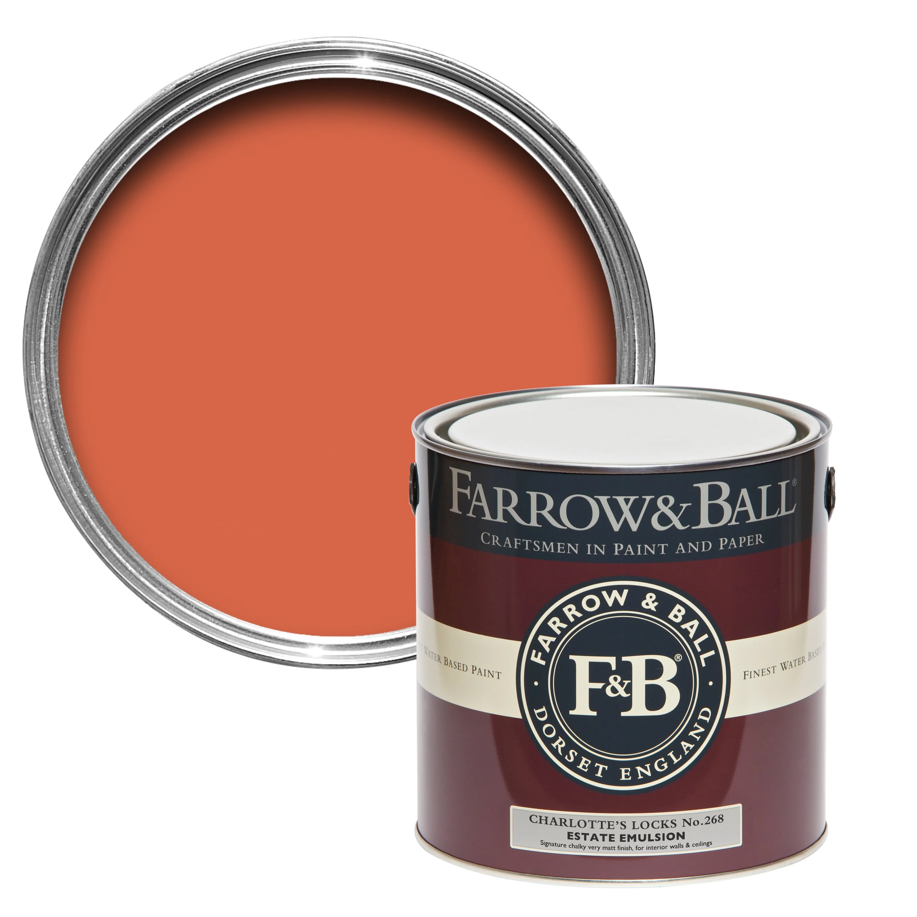 Farrow & Ball 750ml Exterior Eggshell Charlottes Locks No.268