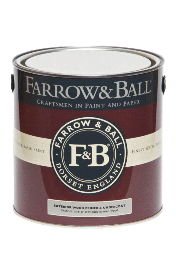 Farrow & Ball 750ml Exterior Wood Primer & U/C White & Light Tones