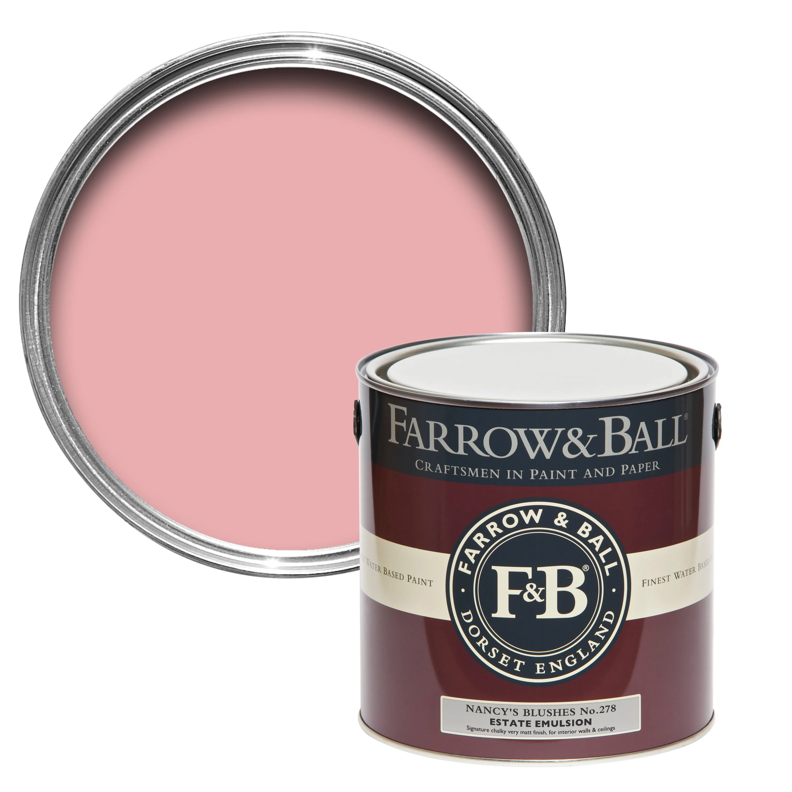 Farrow & Ball 750ml Full Gloss Nancys Blushes No.278