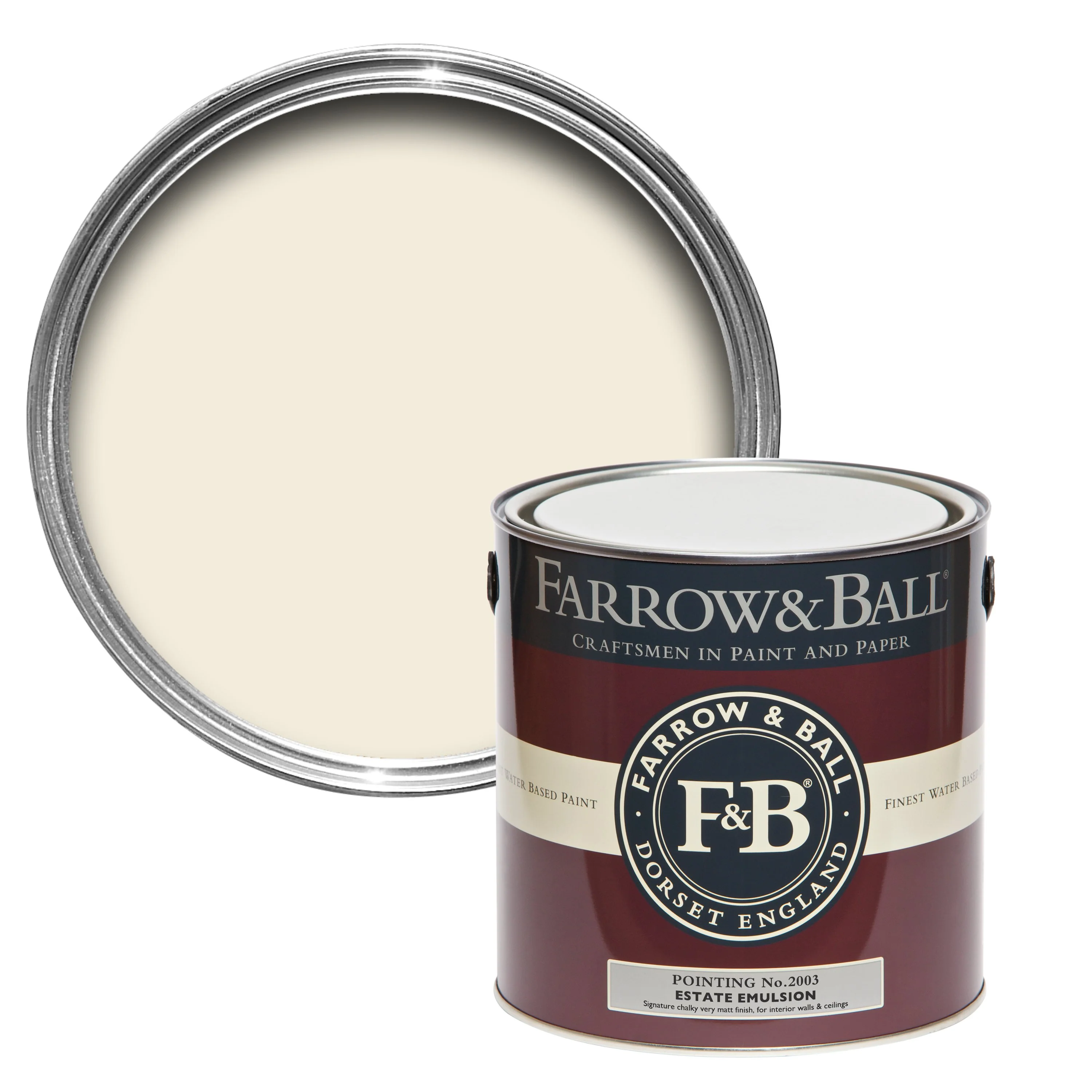 Farrow & Ball 750ml Modern Eggshell Pointing No.2003