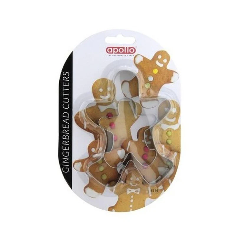 Apollo Gingerbread Man Cookie Cutter Set - Image 4