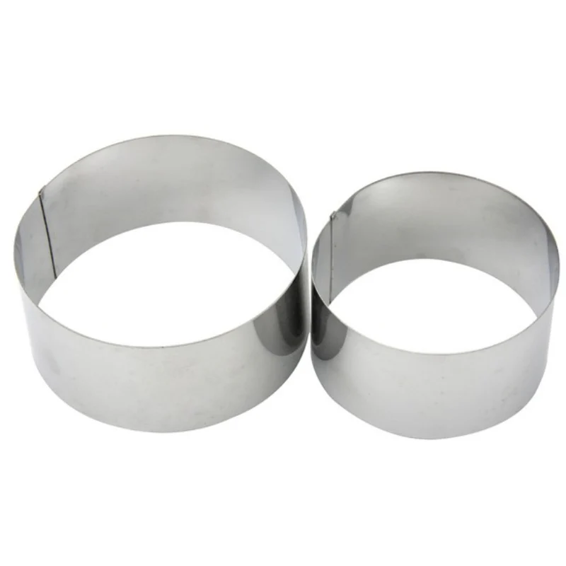Apollo Stainless Steel Food Ring Moulds 2pc