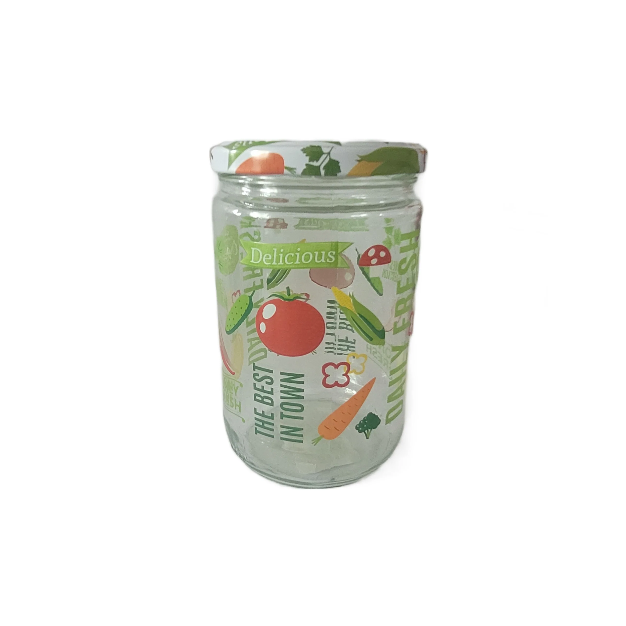 Assorted Glass Jars 1L - Image 3