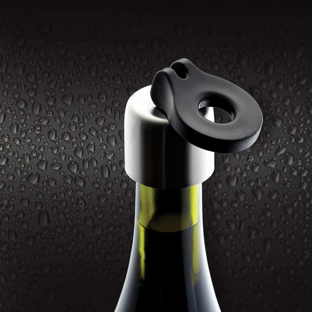 BarCraft Bottle Stopper with Flip Top - Image 2