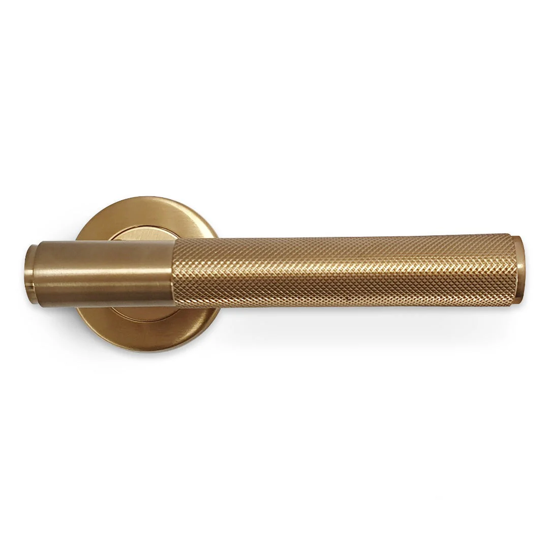 Basta Paris Privacy Door Handle Lever On Rose | Gold
