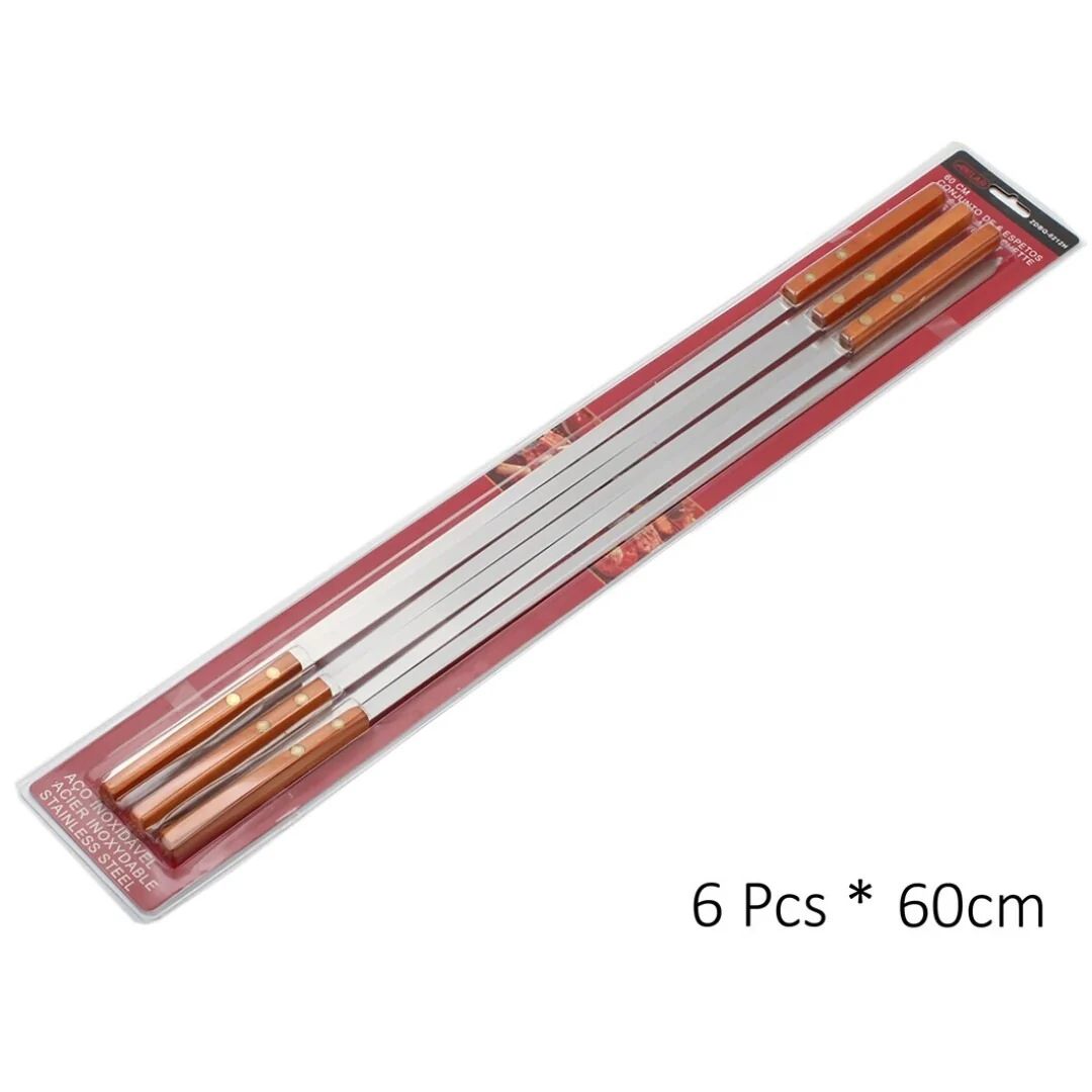 BBQ skewer set – pack of 6