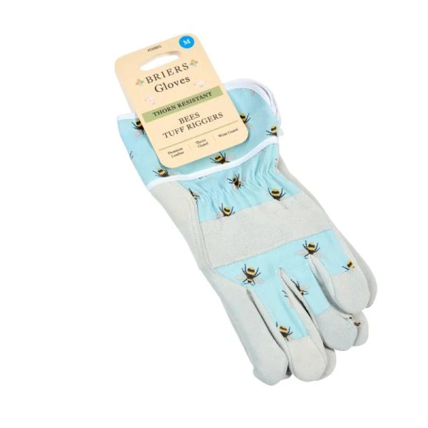 Bees Premium Lightweight Rigger Garden Gloves - Medium (8) - Image 2