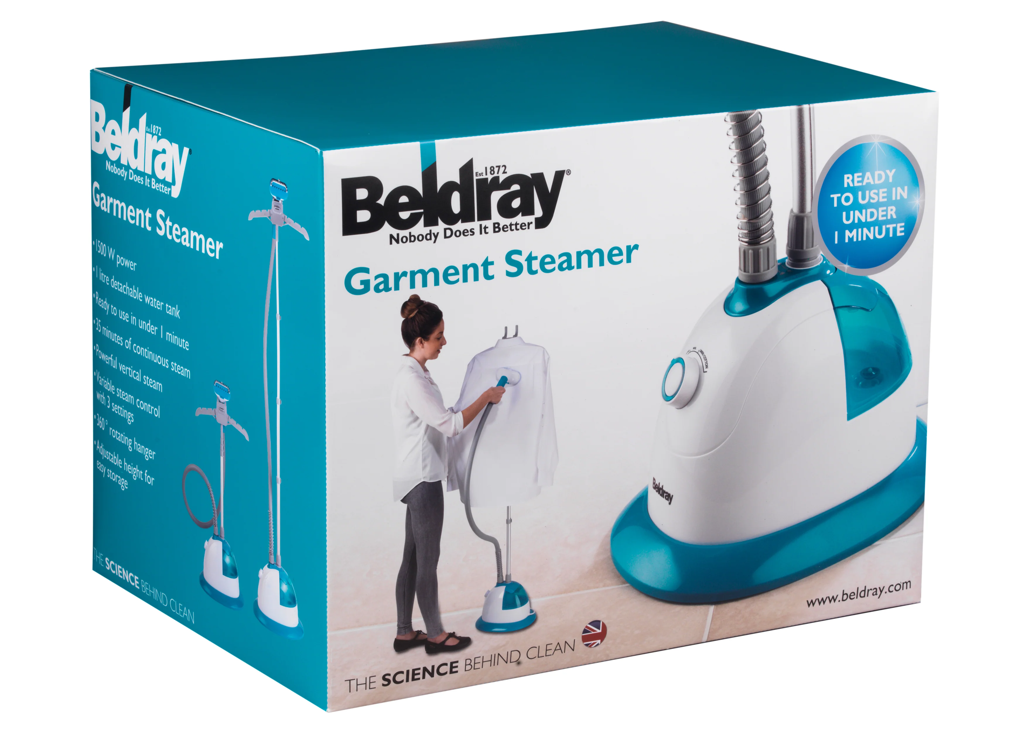 BELDRAY GARMENT STEAMER - Image 2