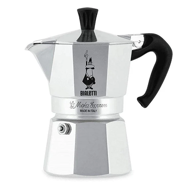 Bialetti Moka Express Stovetop Coffee Maker 3 Cup