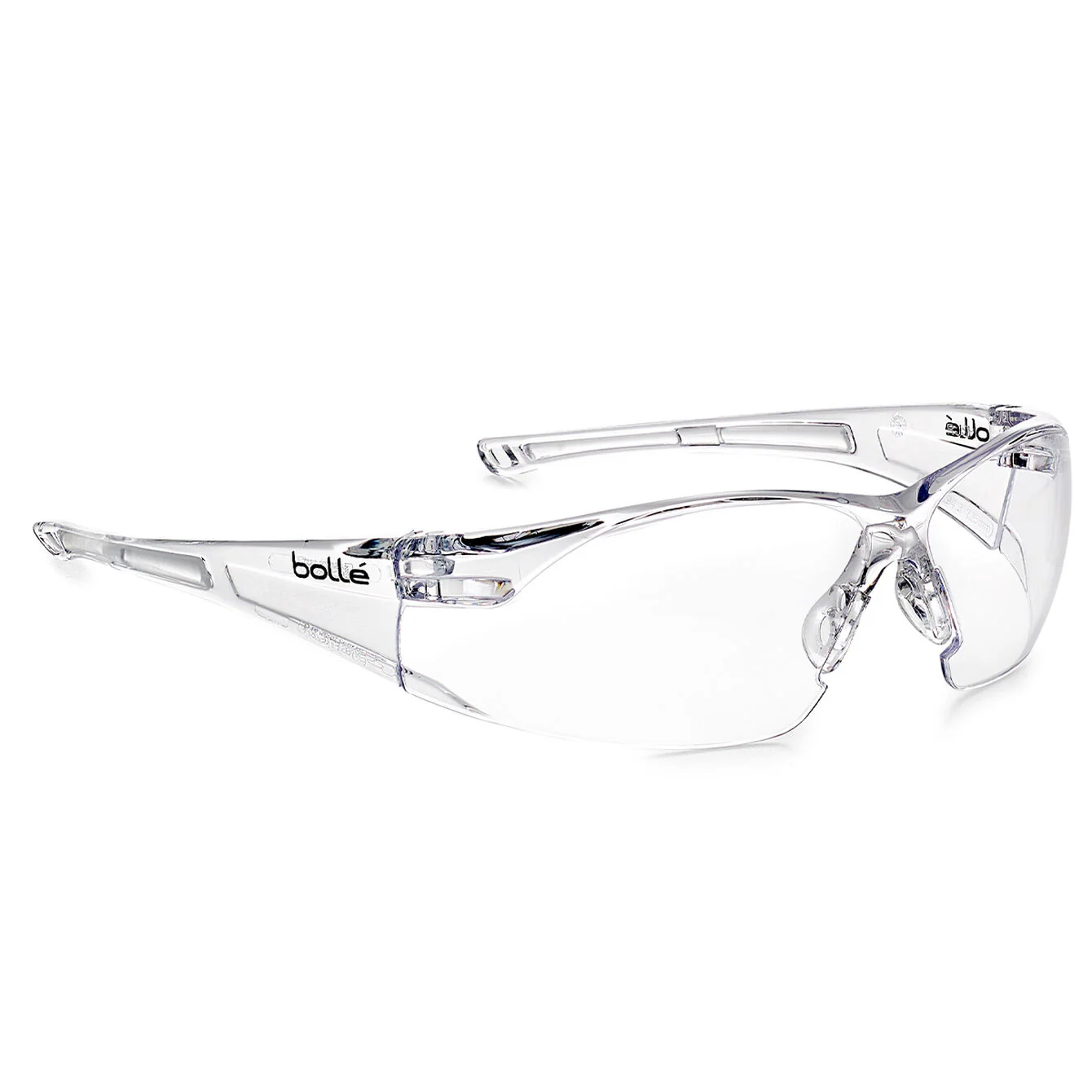 Bolle Rush Rimless Safety Glasses - Clear