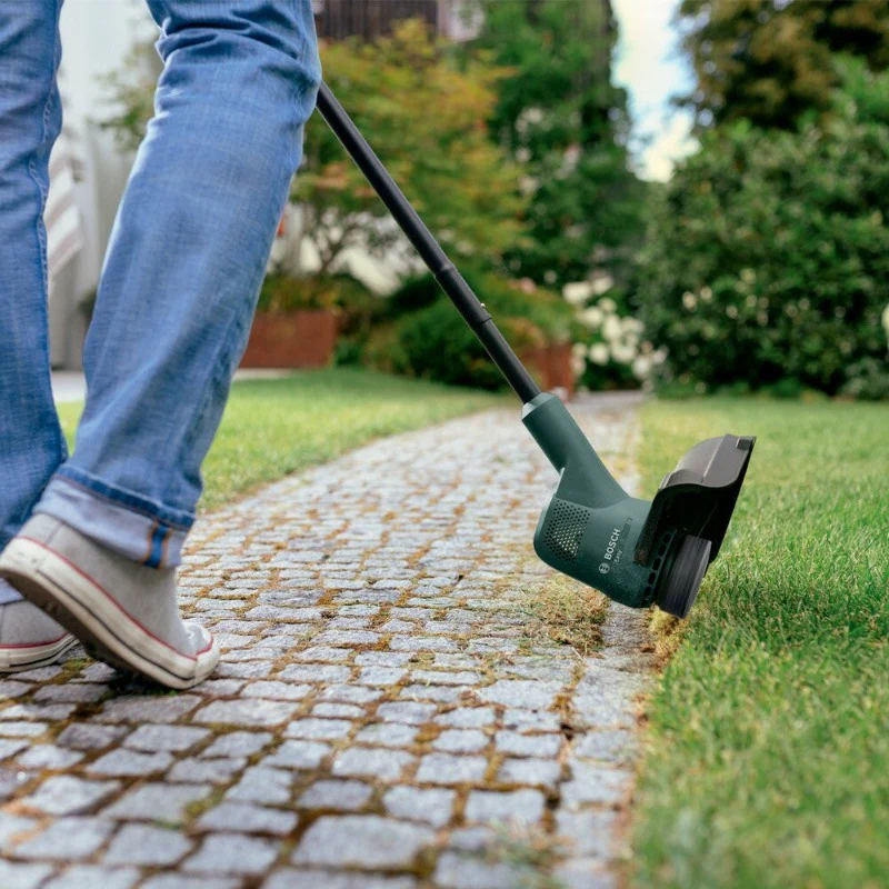 BOSCH 18V Battery Operated Grass Strimmer Easy Grass Cut - Image 3
