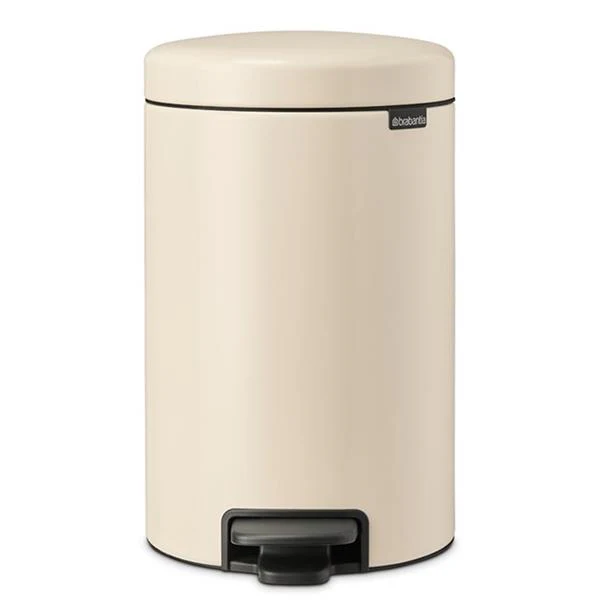 Brabantia 12 Litre Pedal Bin | Almond