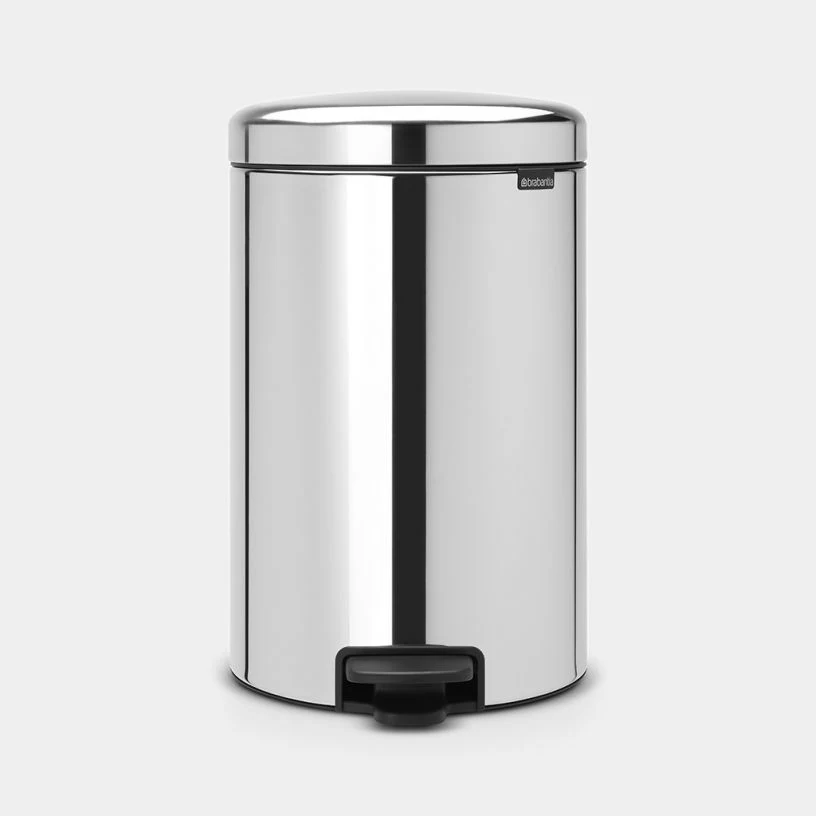Brabantia 20L Pedal Bin Newicon | Brilliant Steel