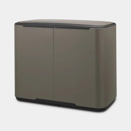 Brabantia Bo Double Pedal Bin 11+23L | Platinum - Image 3