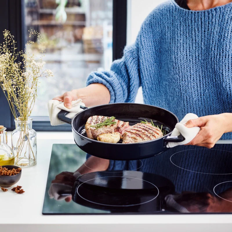 Brabantia The Dutch Grillpan Night Blue 28cm - Image 4