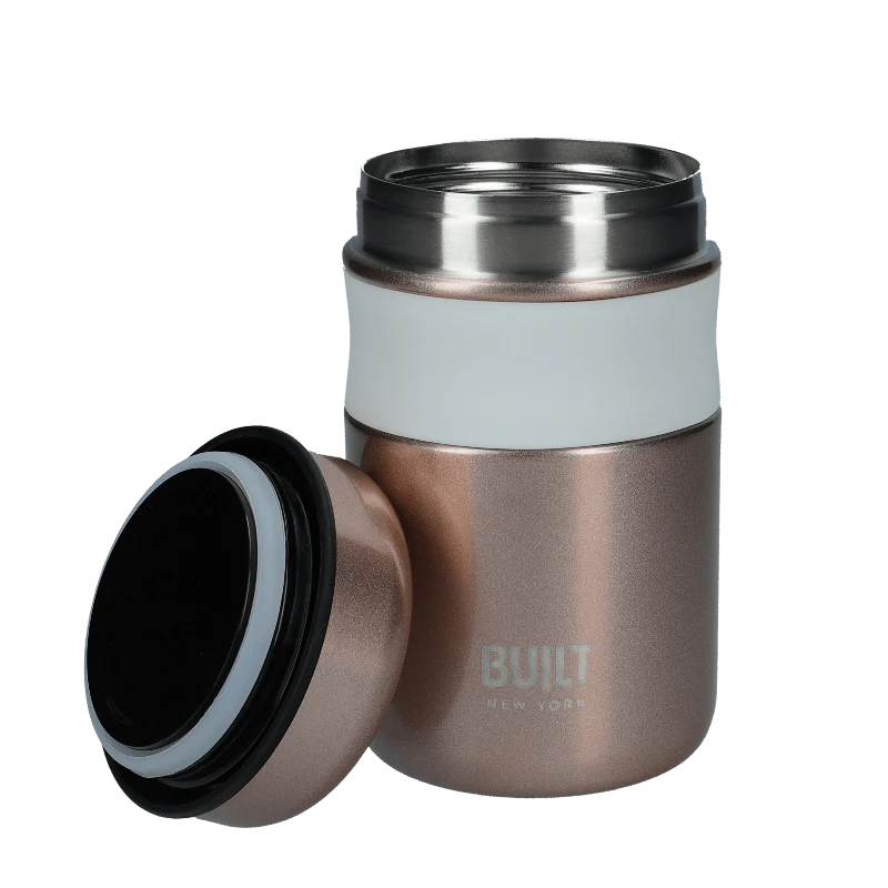 Built 490ml Rose Gold Food Flask - Image 2