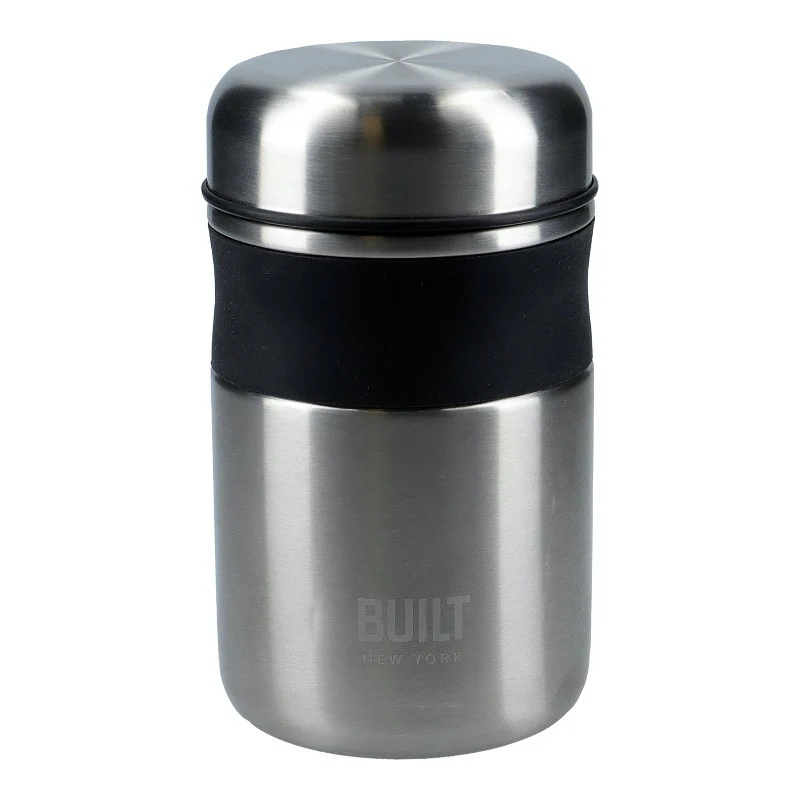 Built 490ml Silver Food Flask - Image 2