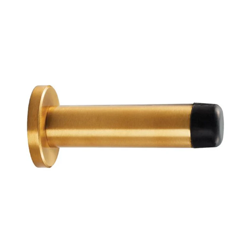 Carlisle Brass Cylinder Pattern Door Stop on Rose - Image 2