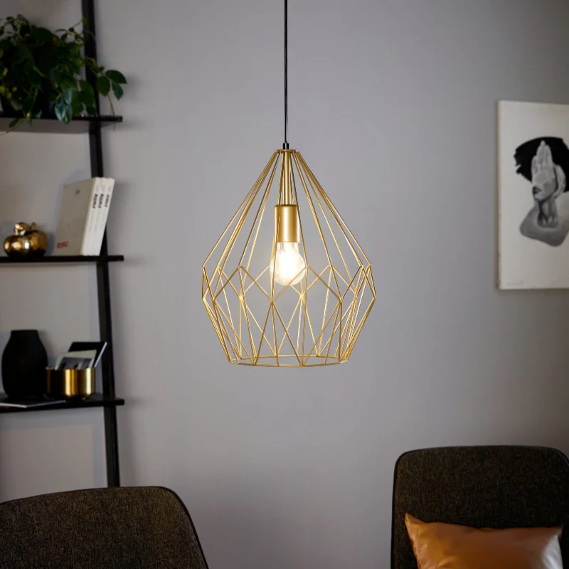 Carlton Pendant Ceiling Light – Gold Finish - Image 2