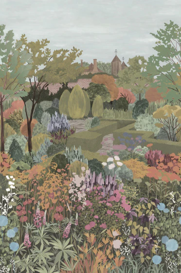Castle Garden - Sage Green