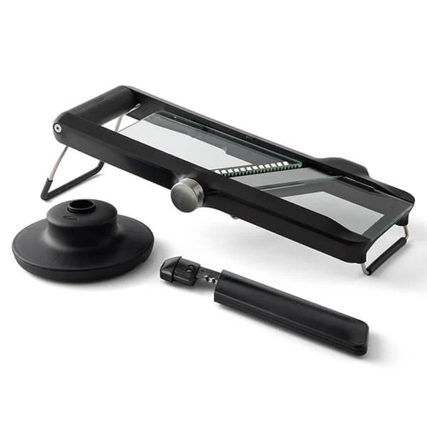 CFN 4 in 1 Glass Mandoline Anthracite