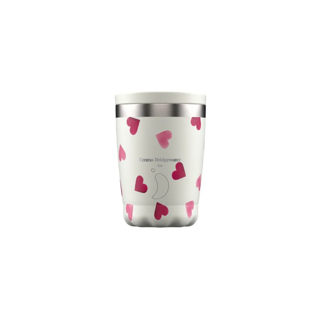 Chillys Hearts Coffee Cup 340ml