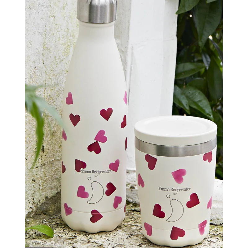 Chillys Hearts Coffee Cup 340ml - Image 2