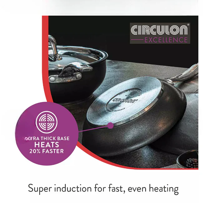 Circulon Excellence 4 Piece Pan Set - Image 2