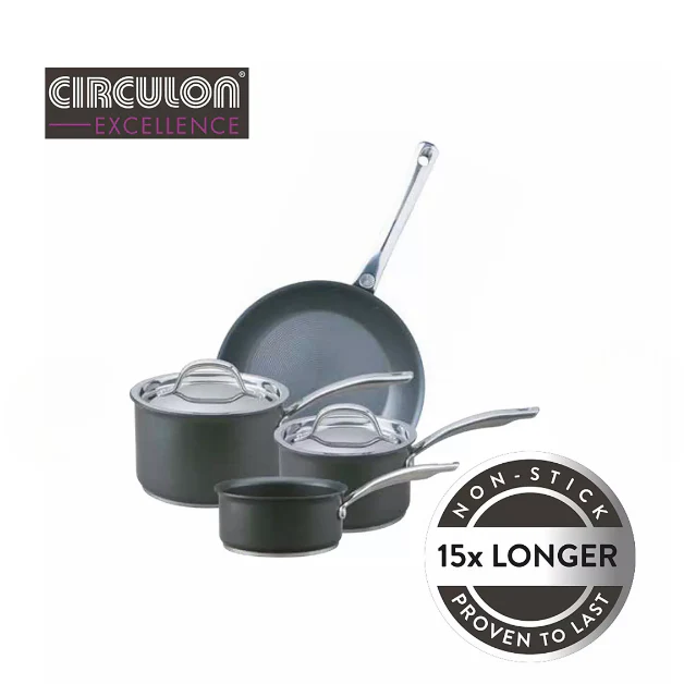 Circulon Excellence 4 Piece Pan Set - Image 3