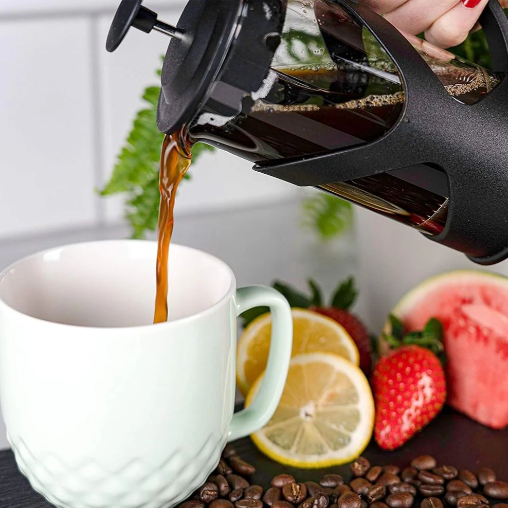 Cafe Ole XMP 8-Cup Cafetiere Matt Black - Image 2