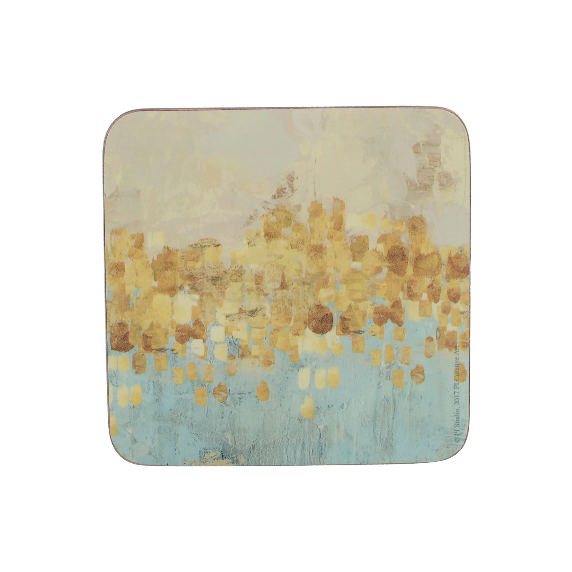 Creative Tops Golden Reflections Pack Of 6 Premium Coasters