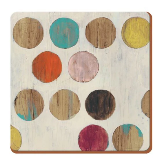 Creative Tops Retro Spot Pack Of 6 Premium Coasters