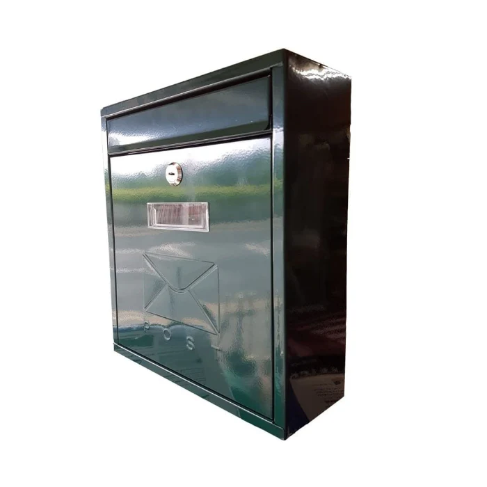 De Vielle Contemporary Black Post Box
