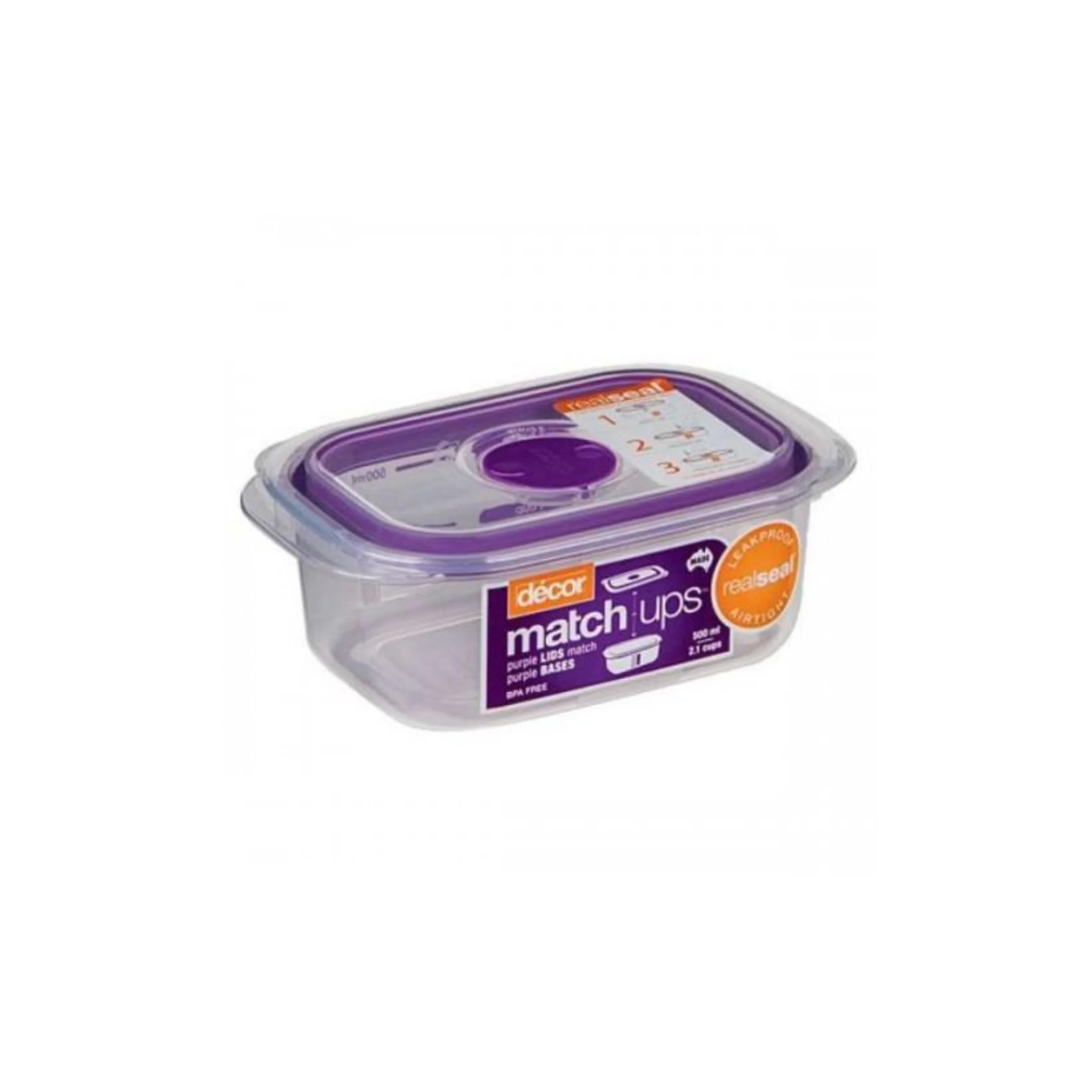 Decor Match Ups Container 500ml