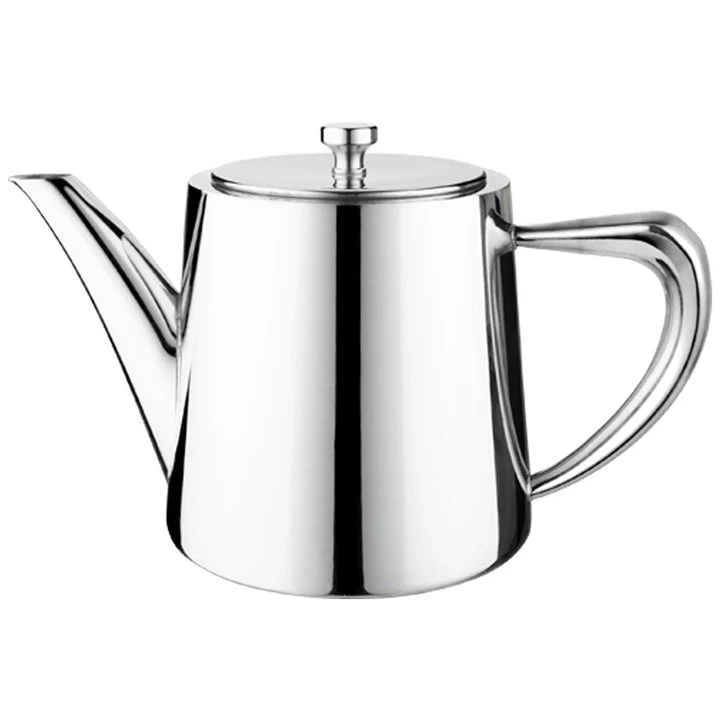 Cafe Ole Derwent Art Deco 1.4L Teapot - Mirror Polished